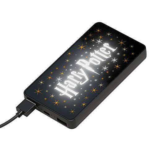 Power Bank 6000 mAh Harry Potter Logo - Cargador de batería portátil universal Harry Potter