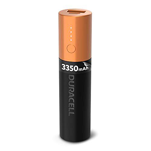 Duracell Powerbank 3350 mAh, cargador universal portátil para iPhone