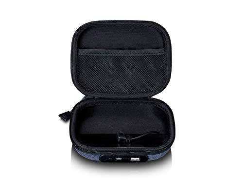 Lenco PBC-20 - Funda para Auriculares con batería Externa integrada