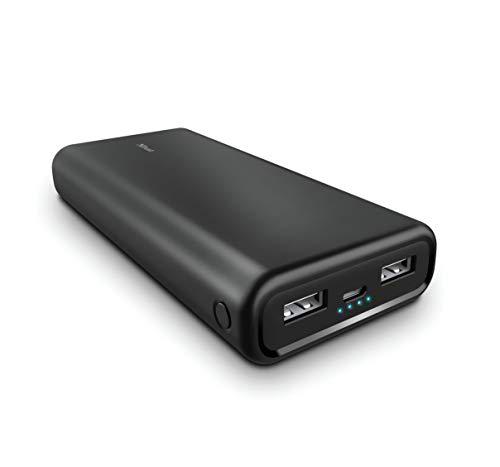 Trust Pacto - Powerbank Compacto y Potente de 20 000 mAh