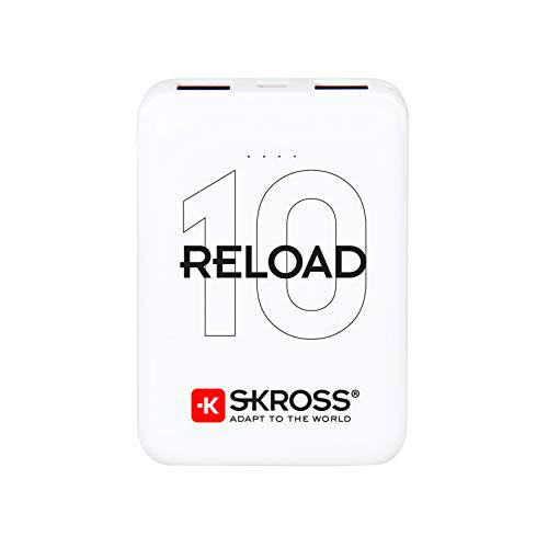 SKROSS | Reload 10 | Tamaño de Viaje Banco de energía (10.000 mAh)