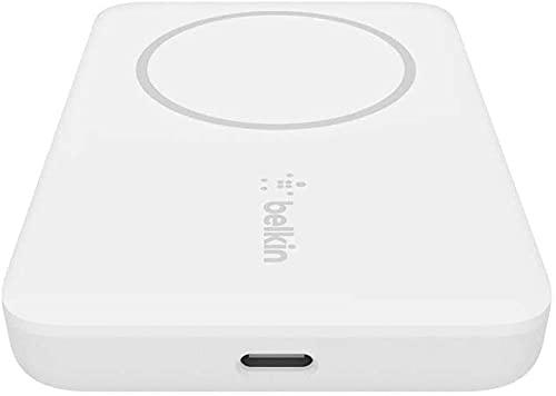 Belkin batería externa inalámbrica magnética 2,5K (cargador portátil compatible con MagSafe para la serie iPhone 12