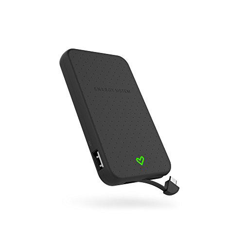 Energy Sistem Extra Battery 5000 - Batería externa de carga rápida para tus dispositivos móviles (5000 mAh