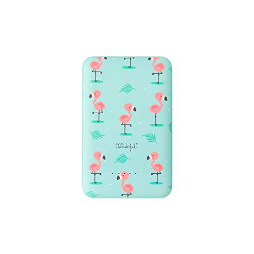 Wondee Mr Wonderful Flamingos - Cargador portátil, Wireless