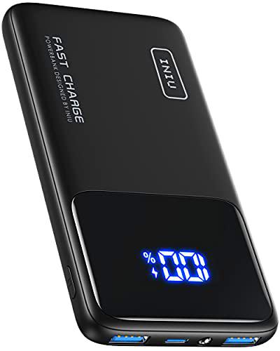 INIU Power Bank, 22.5W PD3.0 QC4.0 10500mAh Bateria Externa Carga Rapida