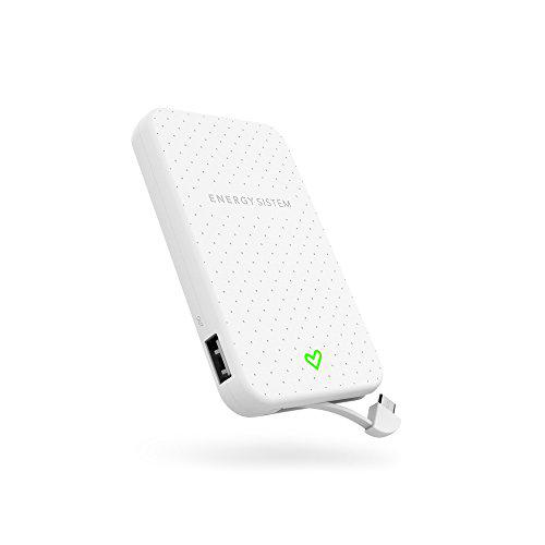 Energy Sistem Extra Battery 5000 - Batería externa de carga rápida para tus dispositivos móviles (5000 mAh