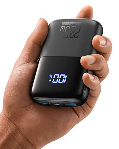 INIU Power Bank, Pequeño pero Fuerte 22.5W PD3.0 QC4.0 10000mAh Bateria Externa Carga Rapida