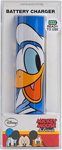 Tribe Walt Disney - Cargador externo portátil móvil universal con salida USB (2600 mAh)