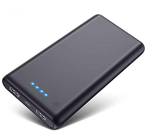 kilponen Batería Externa Gran Capacidad 26800mAh Power Bank Carga Rápida con 2 Puertos Salida USB Máx 2,1A