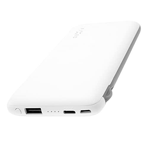 FIXED Zen Powerbank 10000 mAh Power Bank pequeño - Cable Lightning USB-C Tecnología de carga rápida