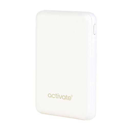 Activate EE4485WHTSTKEU Mini Portable Charger Power Bank