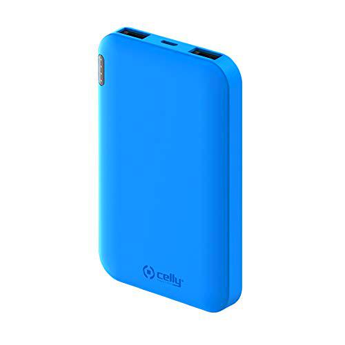 CELLY Power Bank 5A Azul 2,4V 2 USB