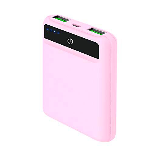 Celly-Powerbank Pocket Size 5000mAh Rosa batería Externa