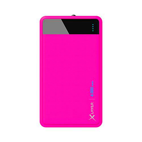 XLayer Colour Line batería externa Rosa Polímero de litio 4000 mAh