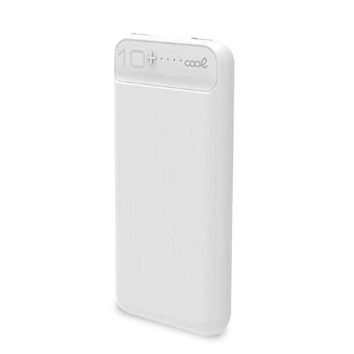 Bateria Externa Universal Power Bank 10.000 mAh (2 x USB / 2.1A) Cool Boston Blanco