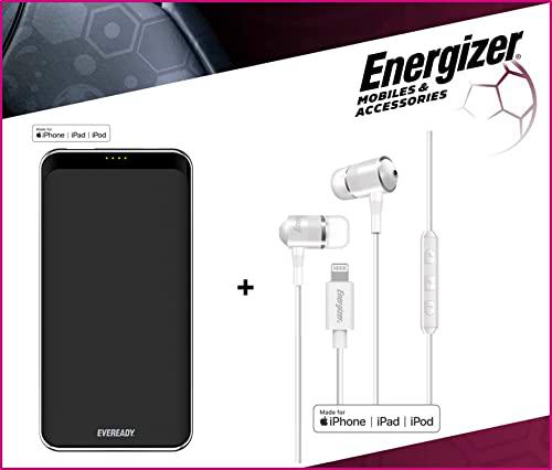 EVEREADY/ENERGIZER - Pack Lightning - Batería Externa EVEREADY 1000 mAh