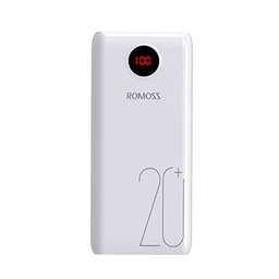 Romoss SW20 PS+ YKMS02119 - Batería externa (iones de litio, 20000 mAh)