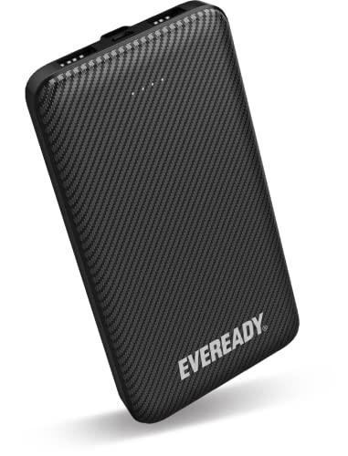 EVEREADY - Batería Externa de 10000 mAh + Cable USB-A/Micro-USB