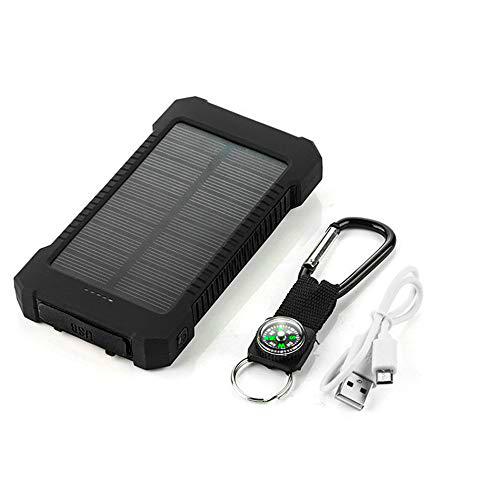 Batería Externa Solar para Huawei P Smart+ 2019, Cargador Universal Power Bank 4000 mAh