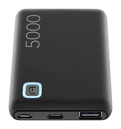 Cellularline | Power Bank Essence 5000 | Cargador portátil de 5000mAh