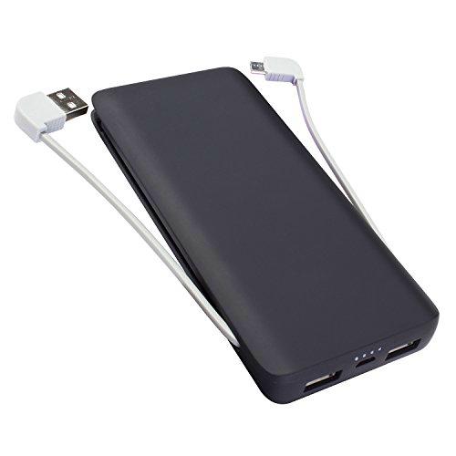 Maclean - Mce140 powerbank batería externa 8000 mah 3 x usb max 2,4 a, negro