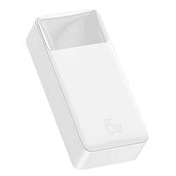 Baseus Powerbank Bipow 30000 mAh, 15 W (Blanco)