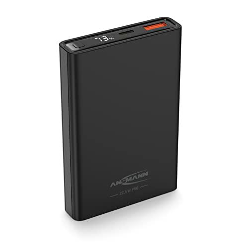 ANSMANN Mini Powerbank 22,5W PB222PD - Batería Externa de una Capacidad de 10.000 mAh