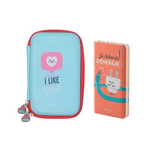 Estuche Tecnológico Rígido 2.5 I Like + Powerbank 6.000Mah Deborde