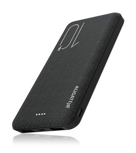 ALIGATOR Powerbank AZAPBAL1000BK - Cargador Externo 2 en 1 (10000 mAh