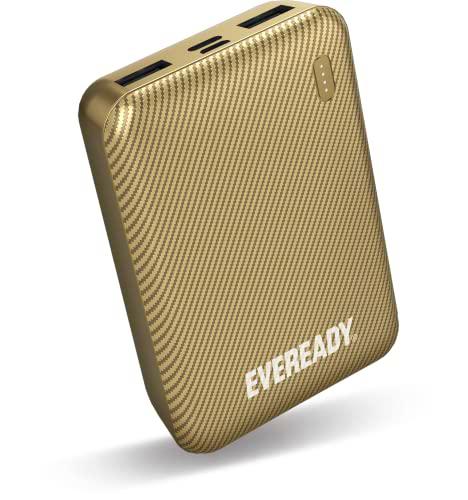 EVEREADY - Batería Externa de 10000 mAh + Cable USB-A/Micro-USB