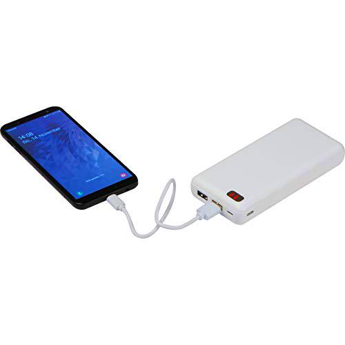 Batería Externa de 20.000 mAh.