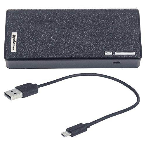 Powerbank Manhattan 2-Port 10.000 mAh LED Black