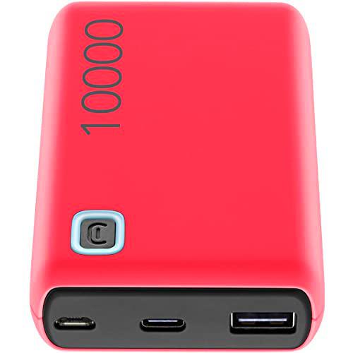 Cellularline | Power Bank Essence 10000 | Cargador de Baterías Portátil de 10000 mAh