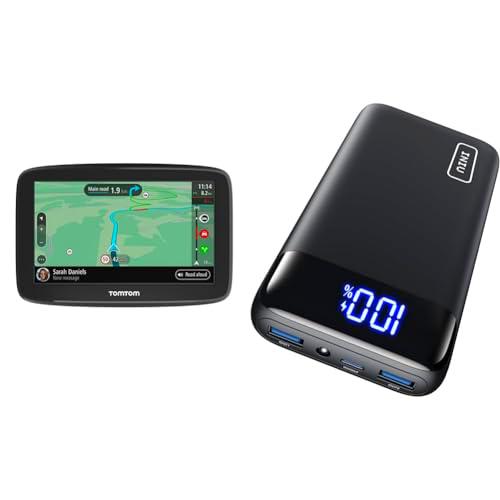 TomTom GPS para Coche GO Classic, 6 Pulgadas &amp; INIU Power Bank