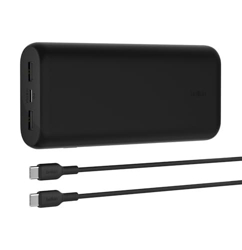 Belkin BoostCharge batería Externa Carga rápida 20000mAh con 3 Puertos