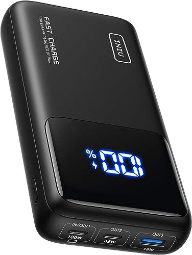 INIU Power Bank, 25000mAh 100W Carga Rapida Batteria Externa