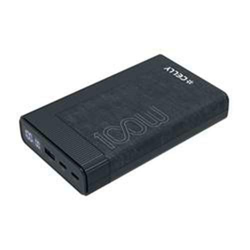 Powerbank Celly PBPD100W20000BK Negro 20000 mAh