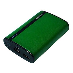 Logilink Banco De Energía Móvil, 7.800Mah, Verde