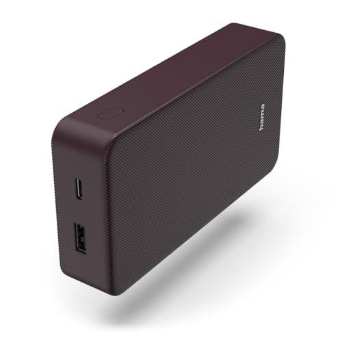 Hama Pack de Carga de 20.000 mAh (batería Externa, Carga rápida