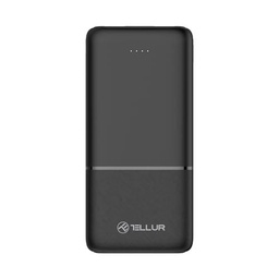 Tellur Batería Externa de 10.000 mAh, 2 Puertos USB+USB-C+MicroUSB