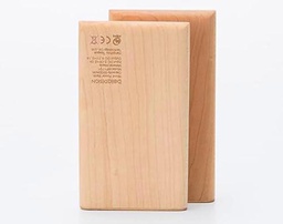 Power Bank 10000 mAH Caja: madera de arce