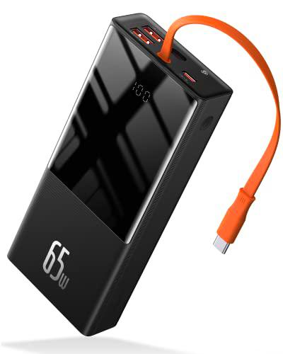 Baseus Batería Externa de 65 W para portátil, 20000 mAh