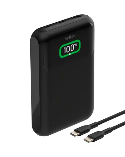 Belkin batería Externa para portátil de 3 Puertos BoostCharge 20K con Puertos USB-C y USB-A