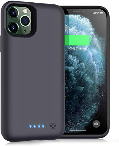 iPosible Funda Batería para iPhone 11 Pro, 6800mAh Funda Protectora de Carga